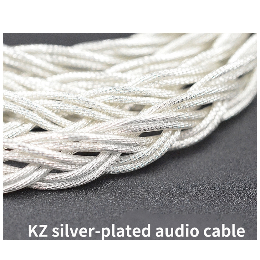 Cable KZ Mini Plug 120cm Silver Wire