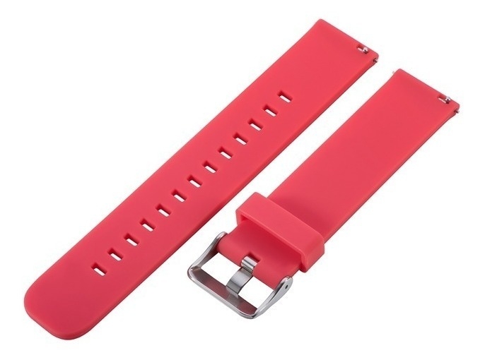 Correa Silicona Rojo Smartwatch 22MM