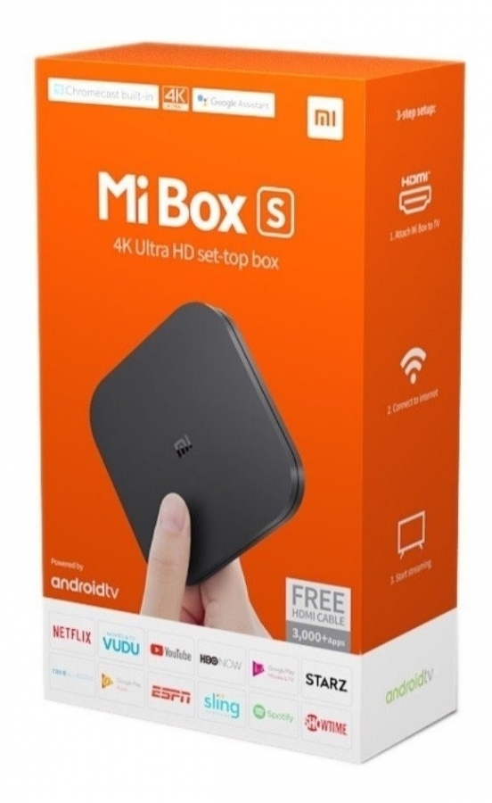 Smart Tv Box XIAOMI MI BOX S 2Gb 8Gb Android TV